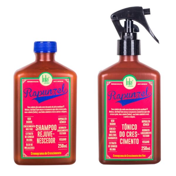 Duo Pack Rapunzel – Tónico + Shampoo Rejuvencedor